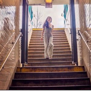 Really cute brandy flowy pants!